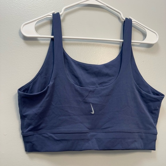 Nike Deep Blue Sports Bra - Picture 2 of 3